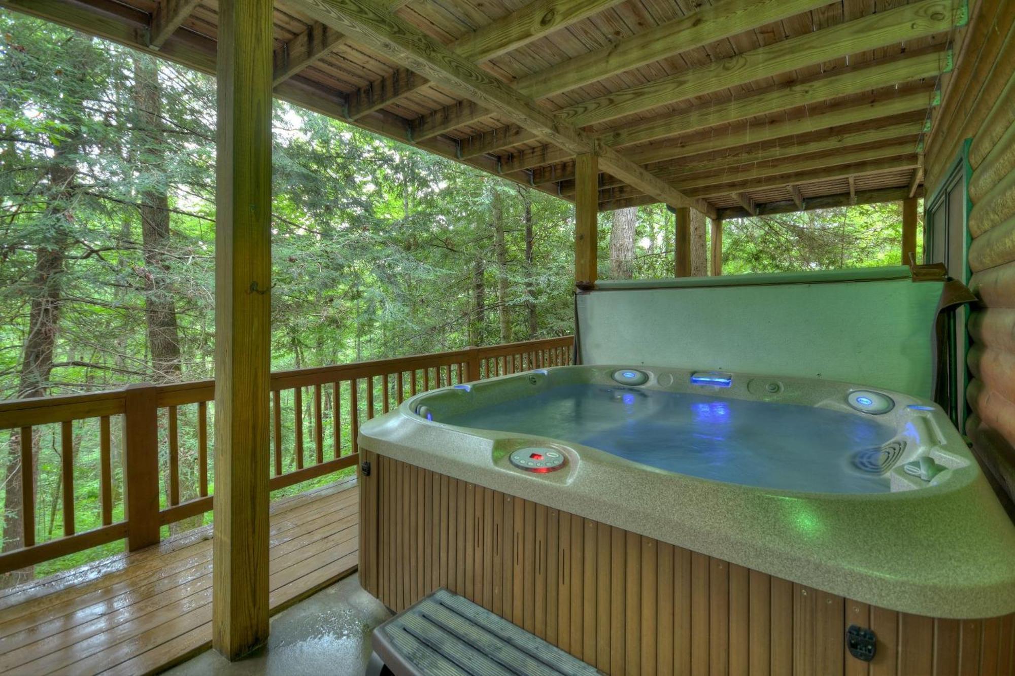 K6 Lodge Gather Around The Firepit Soak In The Hot Tub And Splash In The Creek بلو ريدج المظهر الخارجي الصورة